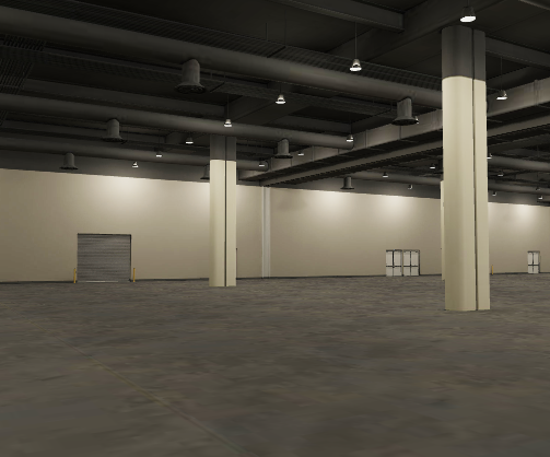 Gaylord Palms — Florida Exhibit Hall — 3D venue model in EVT3D