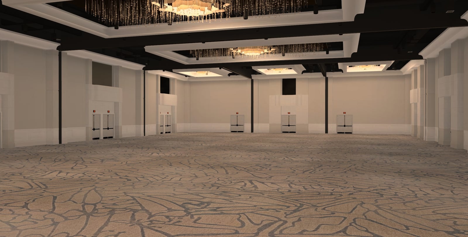 Hyatt Regency Austin — Lost Pines Grand Ballroom — 3D venue model in EVT3D