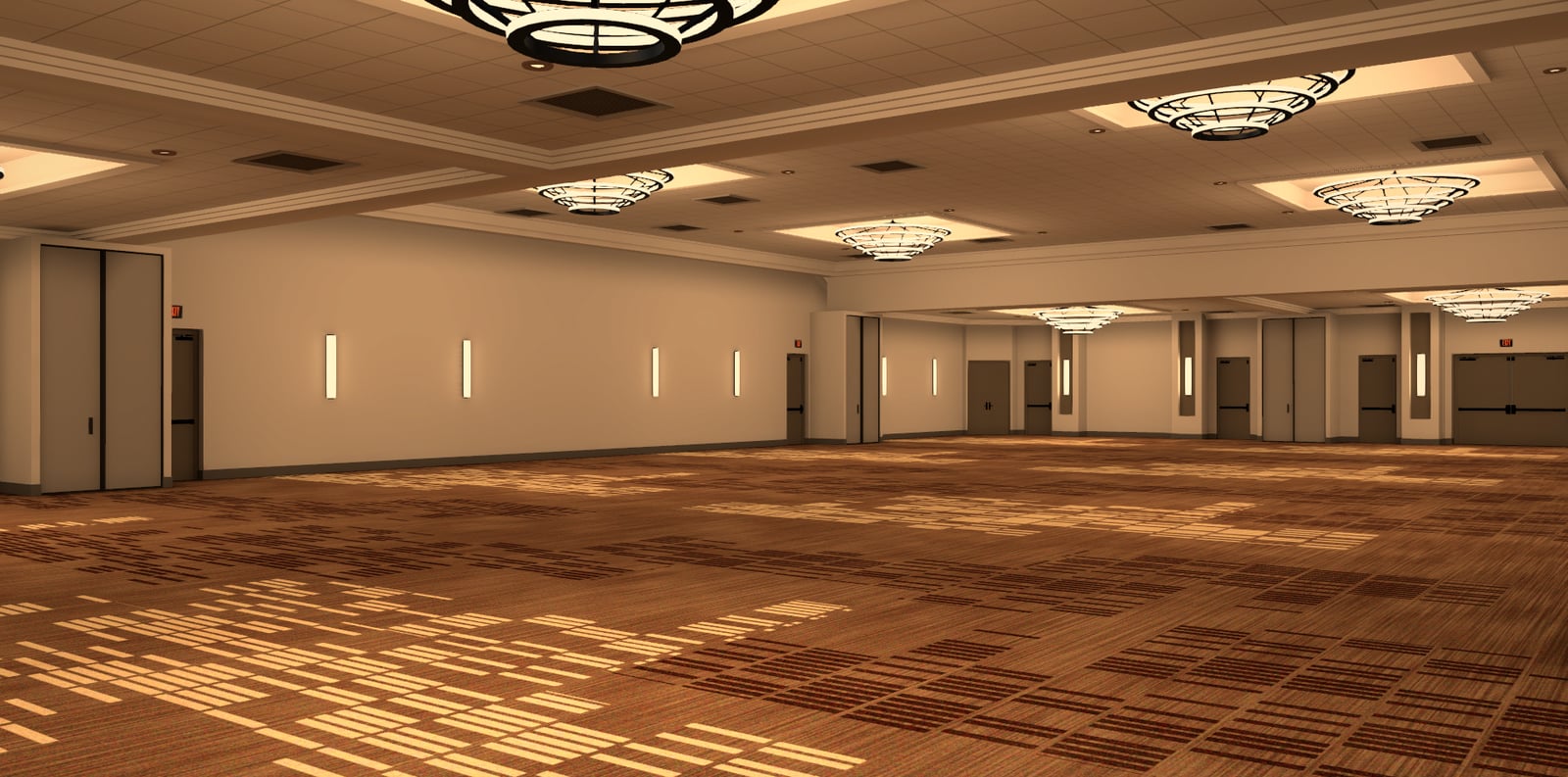Vea Newport Beach — Riviera Ballroom — EVT3Dの3D会場モデル