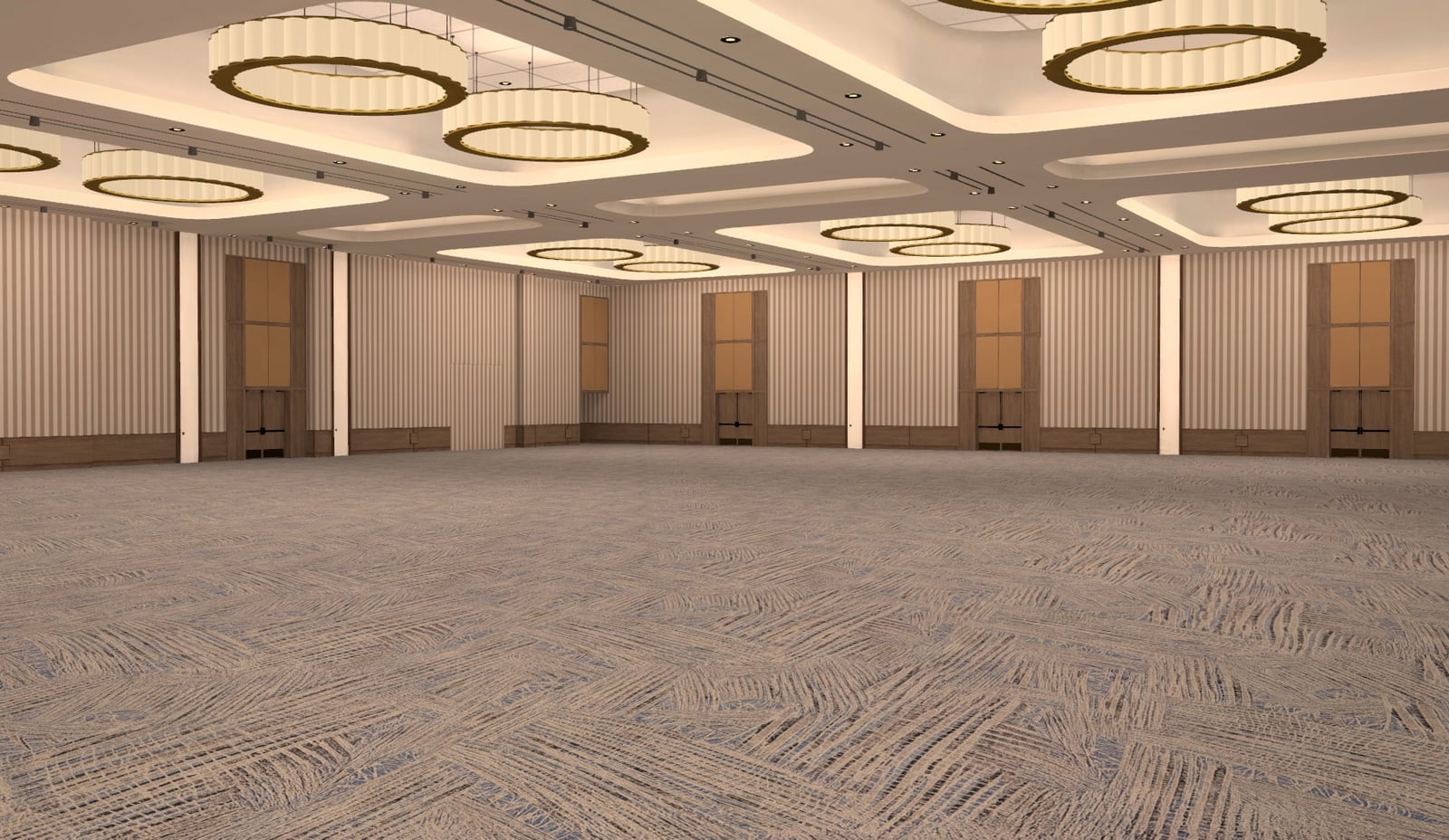 Fontainebleau — Cobalt Ballroom — 3D venue model in EVT3D