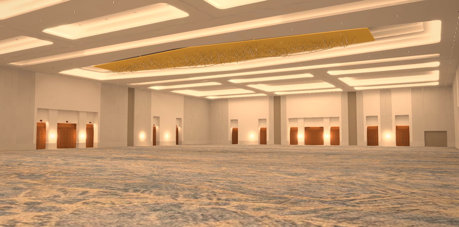 Omni Hotel Fort Lauderdale — Waterway Ballroom — 3D venue model in EVT3D