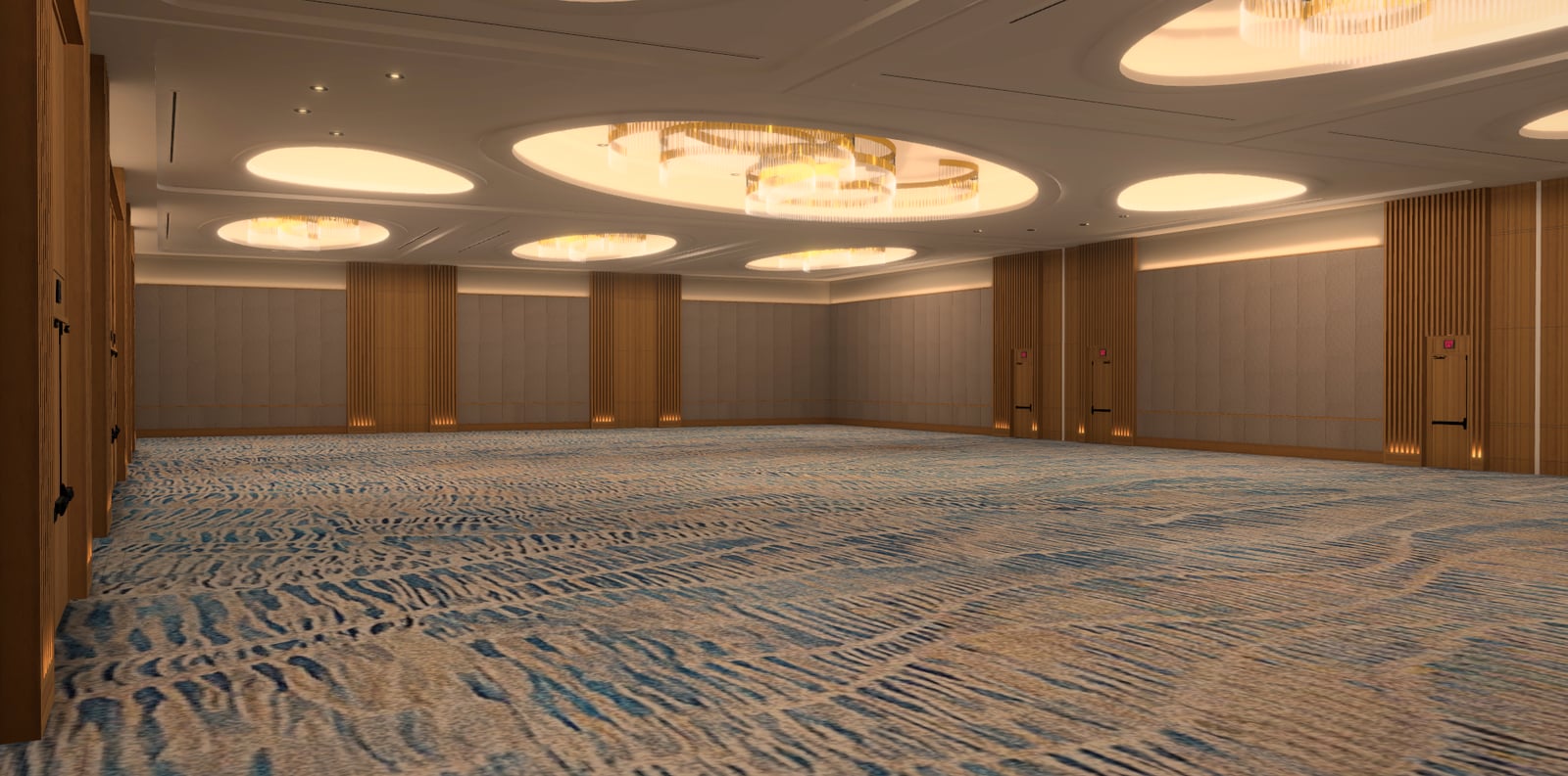 Conrad Orlando Hotel — Acacia Ballroom — 3D venue model in EVT3D