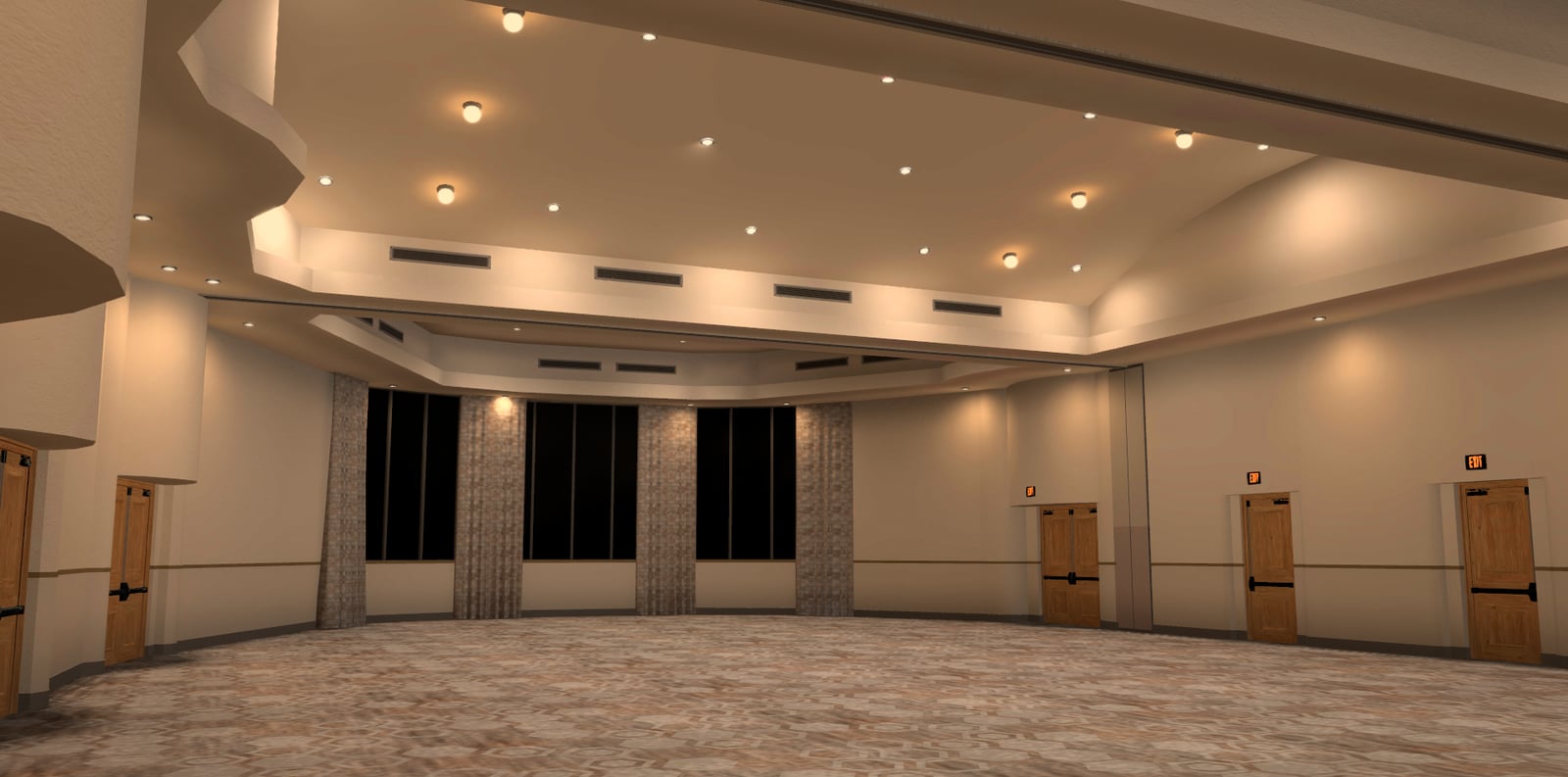 Boulders Resort and Spa — Tohono Ballroom — 3D venue model in EVT3D